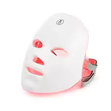 Mascarilla LED Facial recargable, mascarilla de belleza con fotones LED de 7 colores, rejuvenecimiento de la piel, Estiramiento Facial en casa, blanqueamiento, cuidado de la piel, mascarilla de belleza